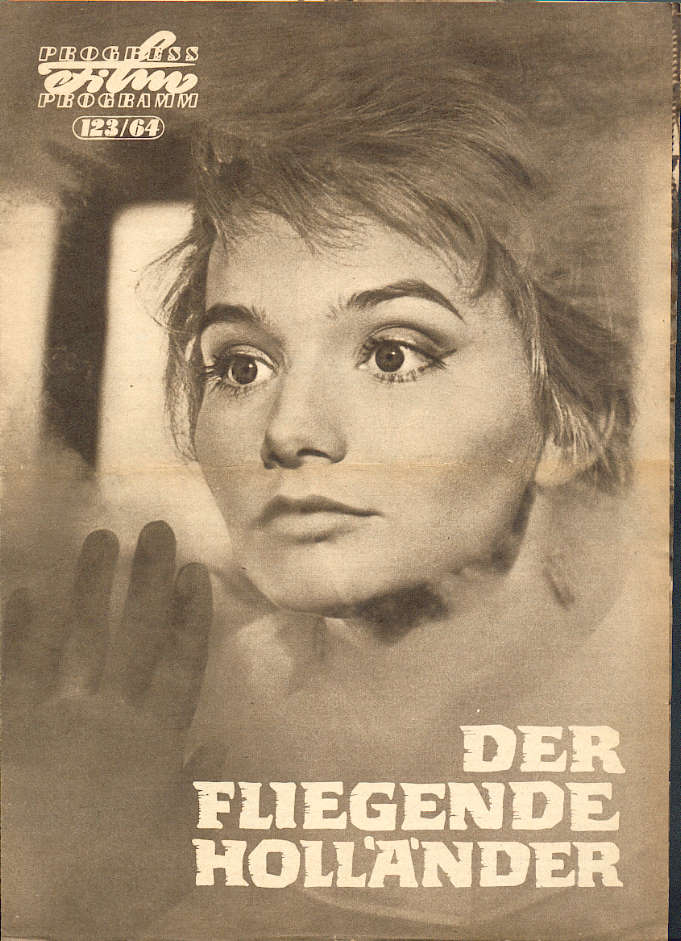 Progress-Filmprogramm 123/64 - Der fliegende Holländer mit Anna Prucnal Fred ...