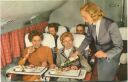 Postkarte - Swissair - Transatlantic DC-6 B