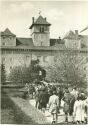 Augustusburg - Eingang zur Burg - Foto-AK Grossformat