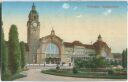 Postkarte - Wiesbaden - Hauptbahnhof