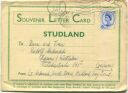 Souvenir Letter Card - Studland - Faltbrief mit 6 Abbildungen