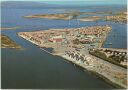 Port-Barcares - Vue aerienne de la Presqu'Ile - AK Grossformat