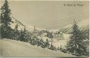 Postkarte - St. Moritz im Winter